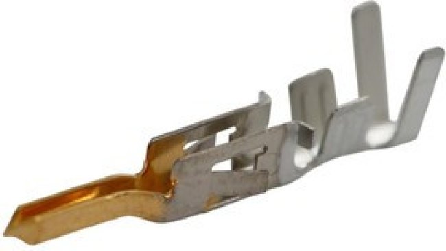 39-00-0127, Контакт, Mini-Fit Jr. 5558, Штырь, Обжим, 18 AWG, Контакты с Покрытием из Олова