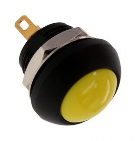 PB6B2RS5M2CAL00, Pushbutton Switches PB OFF/ON RC Yellow M2 Term. IP68