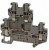 3046650, DIN Rail Terminal Blocks UTTB 2,5-DIO/O-U DBL LEVEL 5.2MM