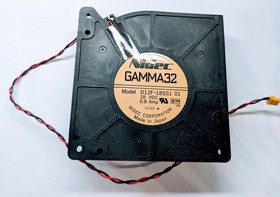 Вентилятор Nidec GAMMA32 Model D12F-18SS1 01 18V DC 0.8A 120x32 улитка 2pin