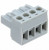 1878037, Pluggable Terminal Blocks 4 Pos 5mm pitch Plug 24-12 AWG Screw