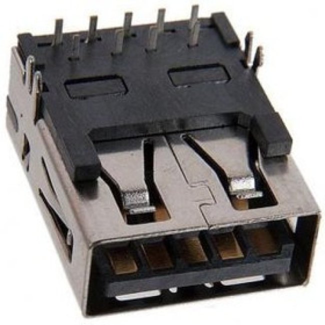 (USB-081) разъем USB на плату