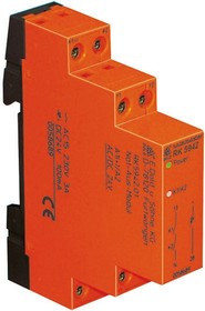 RK5942.03 AC/DC24V, Single-Channel Emergency Stop Safety Relay, 24V ac/dc