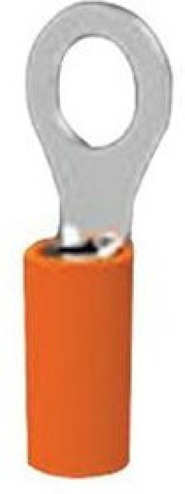 321898, Клемма с кольцевым наконечником, M5, #10, 16 AWG, 1.65 мм², Strato-Therm Diamond Grip, Оранжевый