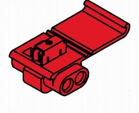 557 (BULK), Terminals IDC RED 22-16