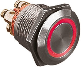 MPI002/TERM/D4, Pushbutton Switches Stainles Steel Vandl Resistant Switch