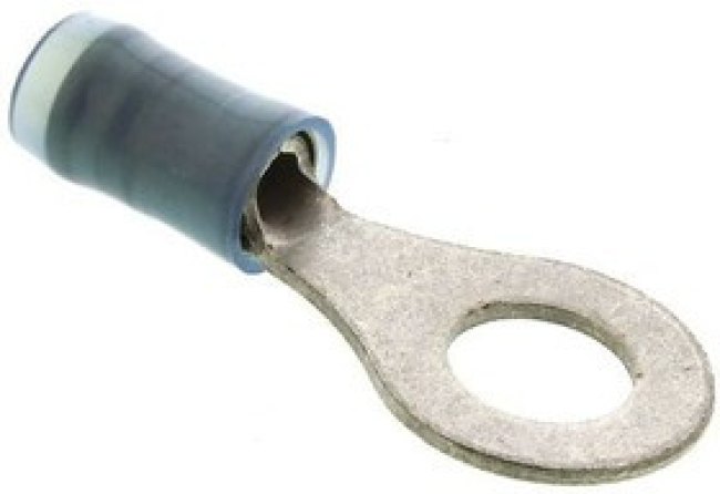 130114, Клемма с кольцевым наконечником, M6, 1/4", 14 AWG, 2.62 мм², PIDG, Синий