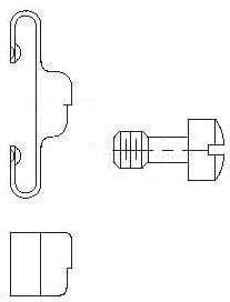 3342-1, D-Sub Tools &amp; Hardware MOUNTING HARDWARE