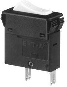 Thermal Circuit Breaker, 1-Pole, Panel Mount, 15A, IP00/IP40