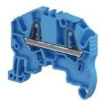 ZK2.5-BL, DIN Rail Terminal Blocks Aut SNK PI-Spring