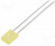 LL-253YD1F-1B, LED; rectangular; 5x2x7.15mm; yellow; 30?70mcd; 130°; Front: flat LL-253YD1F-1B, LED; rectangular; 5x2x7.15mm; yellow; 30?70mcd; 130°; Front: flat