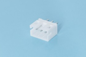 MW-3M, Разъем питания 3 контакта, вилка на плату, шаг 2мм