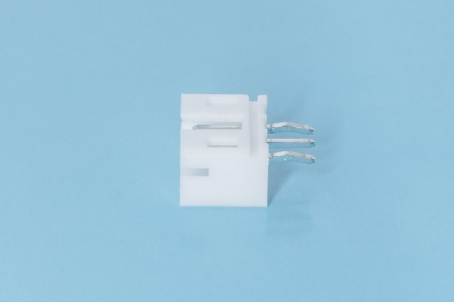 MW-3M, Разъем питания 3 контакта, вилка на плату, шаг 2мм