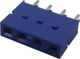 76341-304LF, PCB Receptacle, Плата - к - плате, 2.54 мм, 1 ряд(-ов), 4 контакт(-ов), Монтаж в Сквозное Отверстие