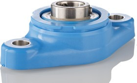 2 Hole Flange Bearing Unit, F2BC 20M-TPSS, 20mm ID