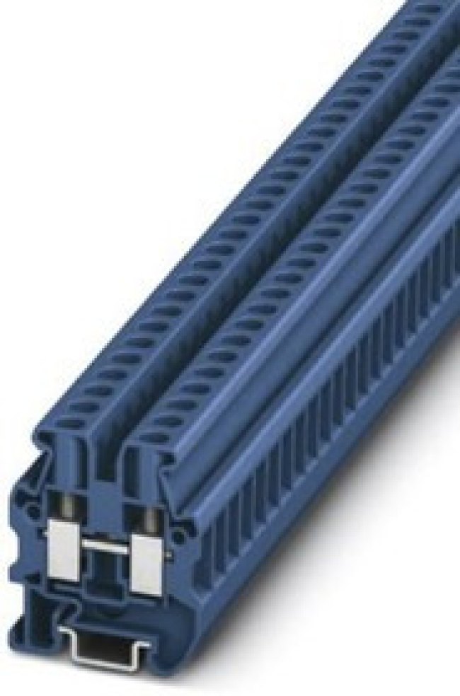 3248031, MUT 2.5 BU Series Blue Feed Through Terminal Block, 2.5mm², Single-Level, Screw Termination 3248031, MUT 2.5 BU Series Blue Feed Through Terminal Block, 2.5mm², Single-Level, Screw Termination