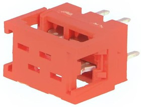 7-215570-4, 4-Way IDC Connector Plug for Cable Mount, 2-Row