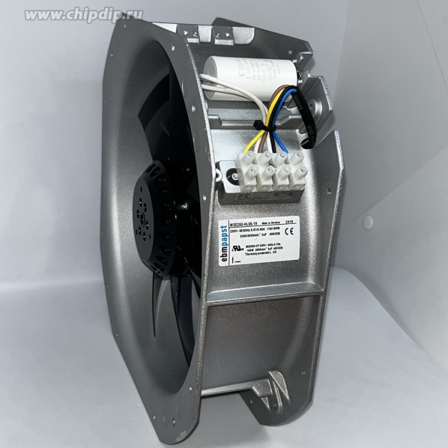 Вентилятор Ebmpapst W2E250-HL06-19 230V 50/60Hz 0.51/0.66A 115/150W 2450/2600min-1 280X80