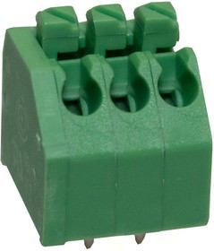 CSTBP45VDB/3, Клеммная колодка типа провод к плате, 3.5 мм, 3 вывод(-ов), 28 AWG, 16 AWG, 1.3 мм², Вставной CSTBP45VDB/3, Клеммная колодка типа провод к плате, 3.5 мм, 3 вывод(-ов), 28 AWG, 16 AWG, 1.3 мм², Вставной