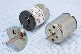 Двигатель постоянного тока напряжением 12В с плоским валом для электрооборудования автомобиля; №дв0109 двиг 12В\0,8А\лев\ 10000\26x35m47\ДП2
