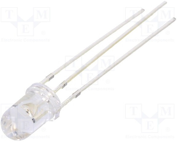 OSRPMC5B31A-5V, LED; 5mm; red/green; 30°; Front: convex; 5V; Pitch: 2.54mm; -30?85°C
