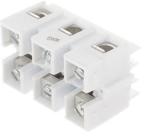 NC3-WH, DIN Rail Terminal Blocks 3P C Rail & Base Mnt Term Block White NC3-WH, DIN Rail Terminal Blocks 3P C Rail & Base Mnt Term Block White