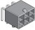 MX-76825-0002, Гнездо, провод-плата, "папа", Mega-Fit, 5,7мм, PIN: 2, Конф: 2x1 MX-76825-0002, Гнездо, провод-плата, "папа", Mega-Fit, 5,7мм, PIN: 2, Конф: 2x1