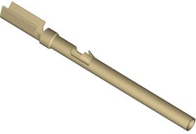 960-101-170L005, 960, MICRO-D Series, Female Crimp D-sub Connector Contact, Gold, Nickel, 28 AWG