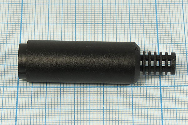 Гнездо miniDIN с пластиковым хвостом, на кабель, 3 контакта; №14164 гн miniDIN\ 3HP\каб\пл хвост\\[S-VHS]\