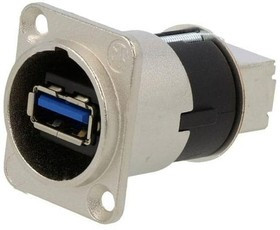 NAUSB3, USB Connectors USB 3.0 compatible reversible - nickel