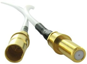 173-603052-00, RF Connectors / Coaxial Connectors ENSEMBLE COAX FEMALE T12 75 OHMS