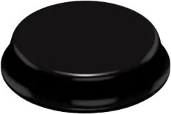 SJ5744, Резиновые ножки Круглые 19,1х4,1 черный