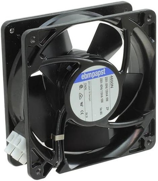 Вентилятор Ebmpapst 4650N-465 230v 120mA 19W 2pin 120x38 клемма
