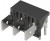 638363122004, Прямоугольный разъем питания, R/A, 4 контакт(-ов), WR-FAST, Монтаж на Печатную Плату