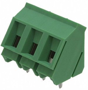 1733732, Fixed Terminal Blocks 3P 7.62mm 35DEG 1733732, Fixed Terminal Blocks 3P 7.62mm 35DEG