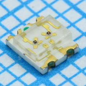 FYLS-1210URUGC, Светодиод SMD 1210 двухцветный Красный/Зелёный 80/45мКд 130° 631/574нм