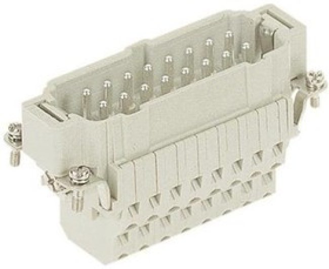 09330162672, Heavy Duty Power Connectors MALE INSERT HAN 16ESS CAGE CLMP