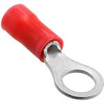 130014, AMPS-0-0130014-0, Клемма тип "О" 5.2мм, провод 0.26-1.64, красная