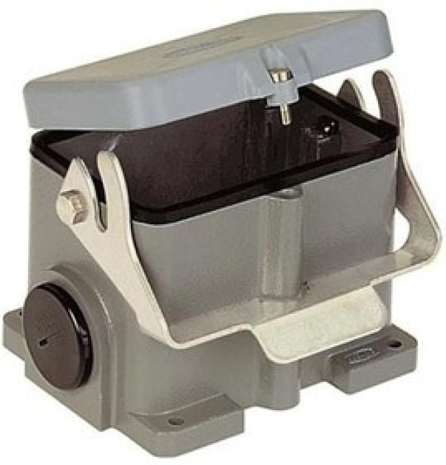 19300480298, Heavy Duty Power Connectors SURFACE MOUNTNG HSG 2 SIDE ENTRIES