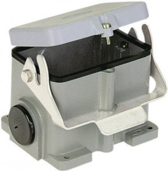 19300480298, Heavy Duty Power Connectors SURFACE MOUNTNG HSG 2 SIDE ENTRIES