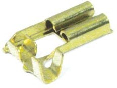 Клемма розетка, 4,8x0,8, угловая