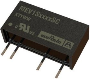 MEV1S4815SC, Isolated DC/DC Converters DC/DC TH 1W 48-15V SIP Single MEV1S4815SC, Isolated DC/DC Converters DC/DC TH 1W 48-15V SIP Single