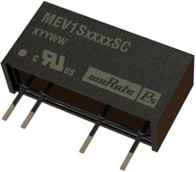 MEV1S4815SC, Isolated DC/DC Converters DC/DC TH 1W 48-15V SIP Single