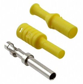 CT3134-S-4, Test Plugs &amp; Test Jacks DIY 4mm Sheath Jack Solder Yellow