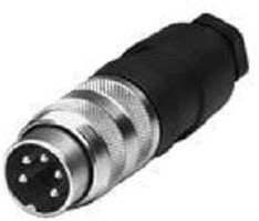 T3260-004, Circular DIN Connectors MALE CABLE CONNECTOR 3 WAY