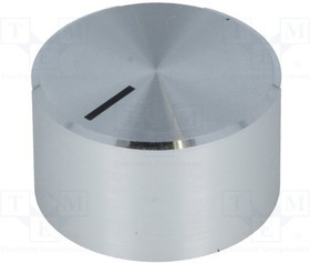 A1422461, Ручка, с указателем, алюминий,пластмасса, dоси: 6мм, d22,5x13,3мм