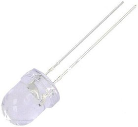 OSO5JA8131A-12V, LED; 8mm; orange; 1120?1560mcd; 30°; Front: convex; 12V