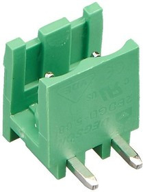 2EDGR-5.08-02P-14-00AH, Клеммник, 2-контактный 5.08мм, угловой 2EDGR-5.08-02P-14-00AH, Клеммник, 2-контактный 5.08мм, угловой