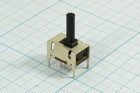 Переключатель движковый, 17.0x11.0h15d4, контакты 6P4C, 0.3А, 50В,ПД11-5 Переключатель движковый, 17.0x11.0h15d4, контакты 6P4C, 0.3А, 50В,ПД11-5