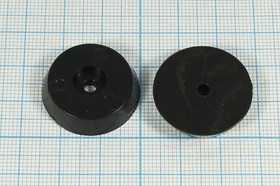 Ножка приборная 25x22, h-5,8/отверстие 3.3x8.5, пластик, NF-007